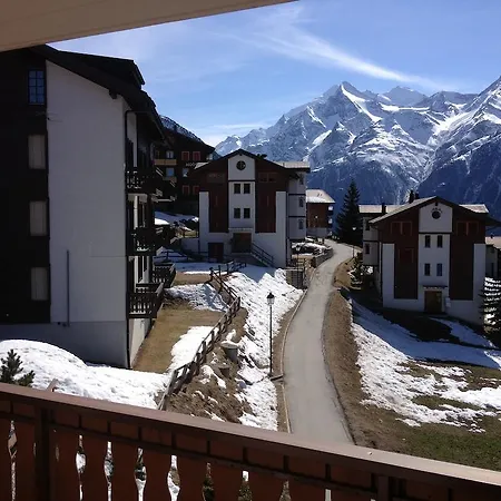 Appartement in 1700m mit Traumblick Grächen Exterior foto