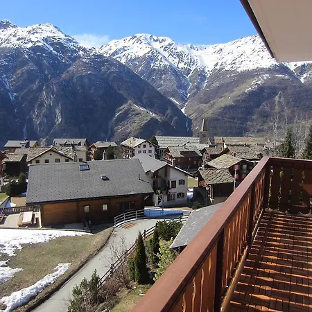 Appartement in 1700m mit Traumblick Grächen Exterior foto