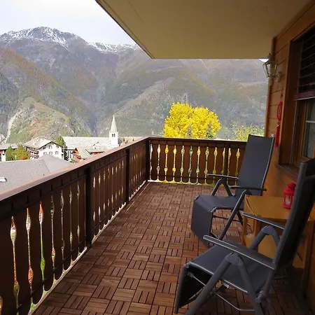 Appartement in 1700m mit Traumblick Grächen Exterior foto