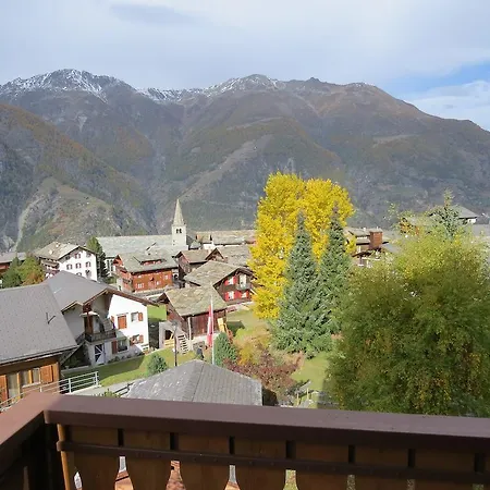 Appartement in 1700m mit Traumblick Grächen Exterior foto